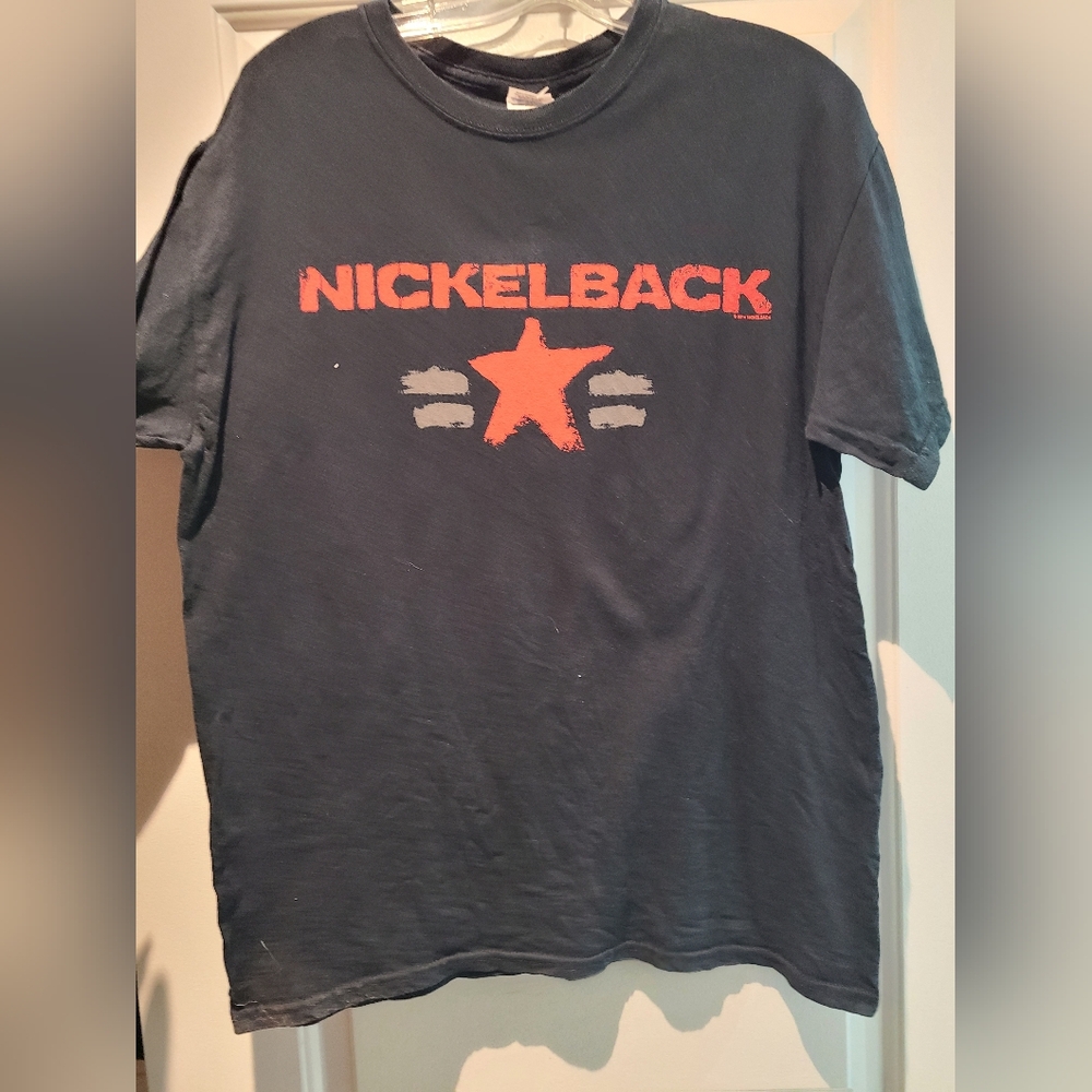 Gildan Black Cotton T-Shirt